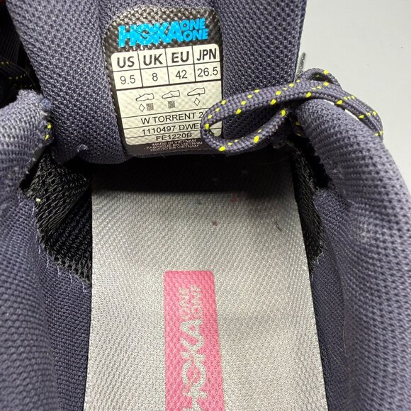 Hoka One One Torrent 2 Women’s Trail Running Shoes Size 9.5 - Picture 11 of 11